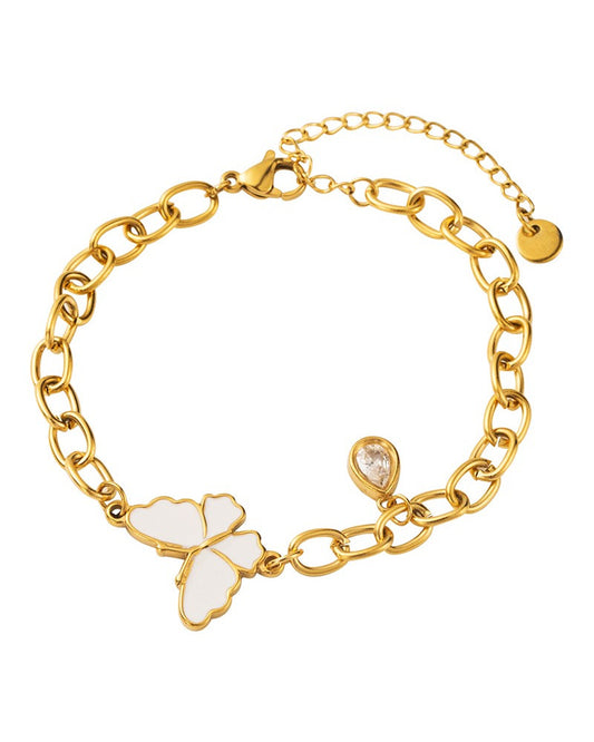 Butterfly Chain Bracelet