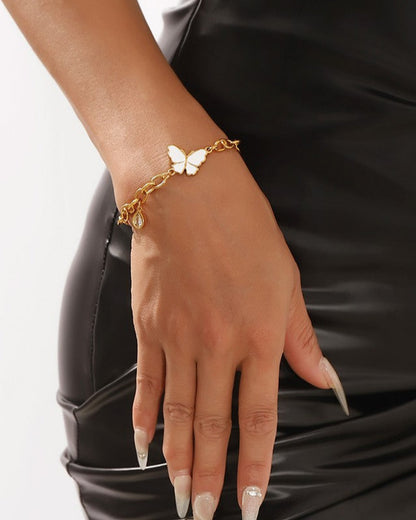 Butterfly Chain Bracelet