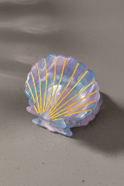 Mini Shell Acetate Hair Claw Clip