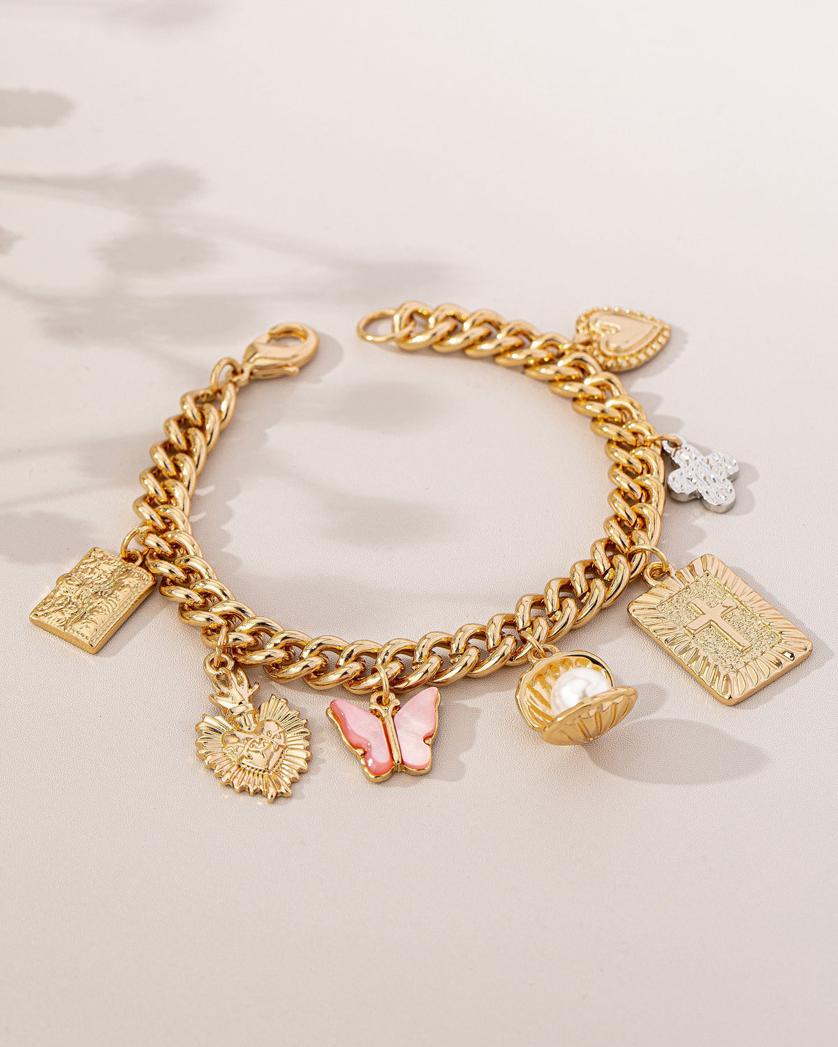 Divine Multiple Charm Bracelet