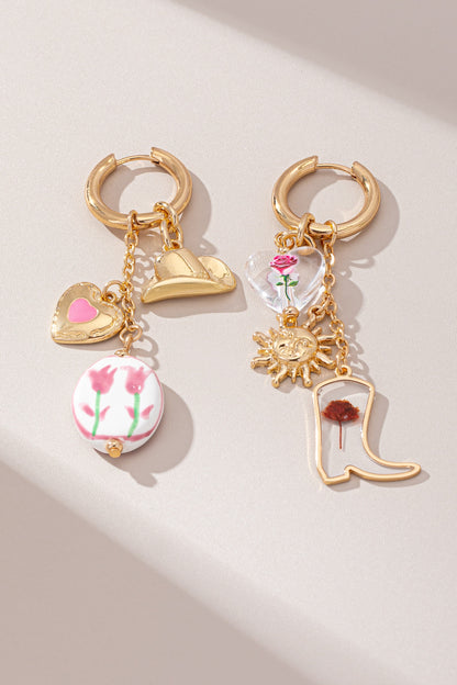 Western Charm Hoop Earrings