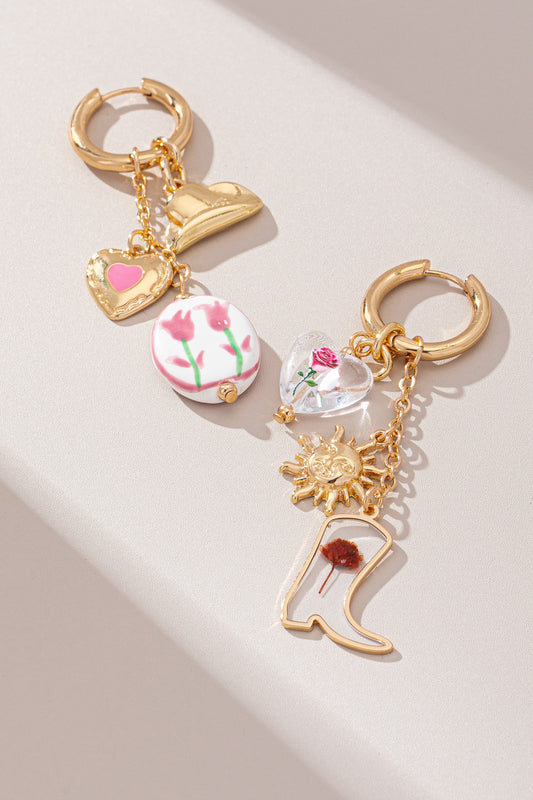 Western Charm Hoop Earrings