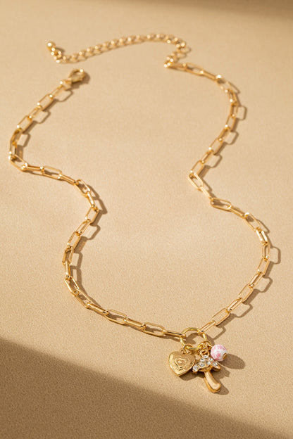 Autumn Forest Charm Necklace
