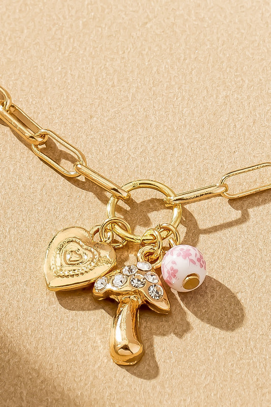 Autumn Forest Charm Necklace