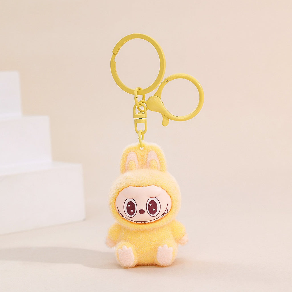 Playful Plush Character Bag Charm