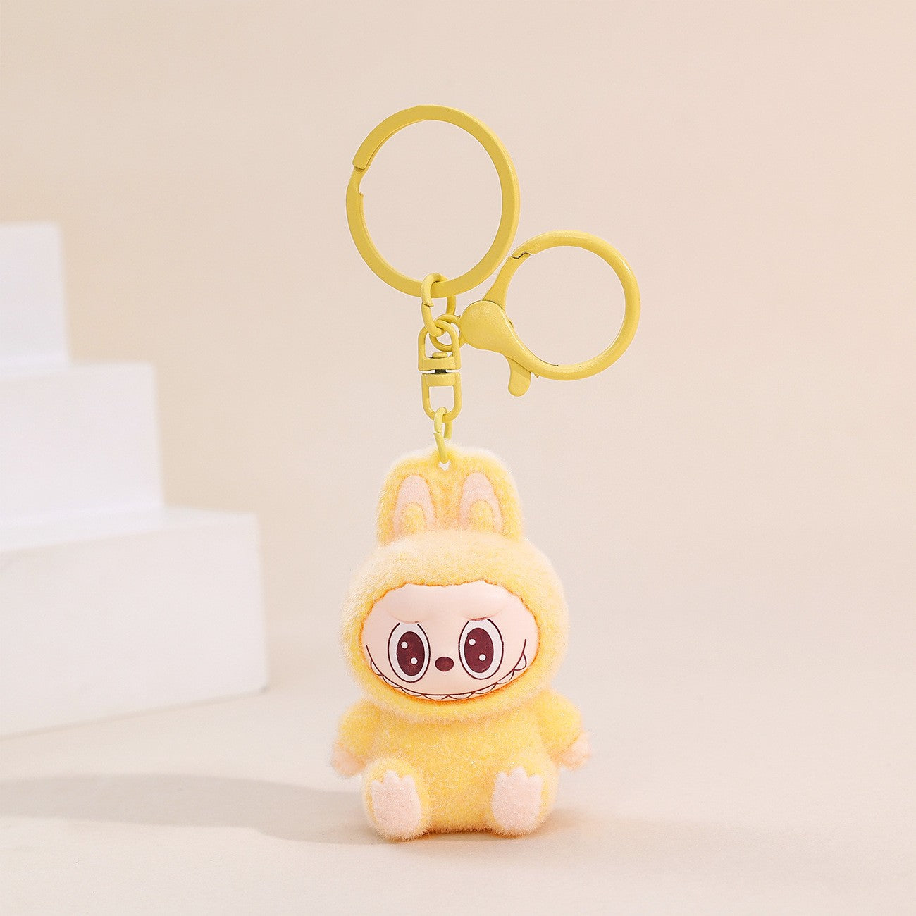 Labubu Plush Keychain & Bag Charm – Soft Collectible Toy Accessory