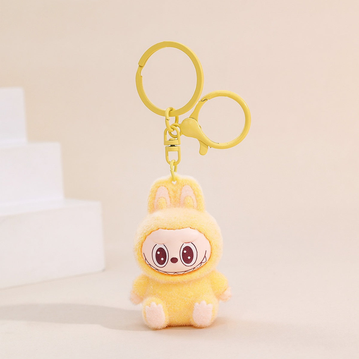 Playful Plush Character Bag Charm