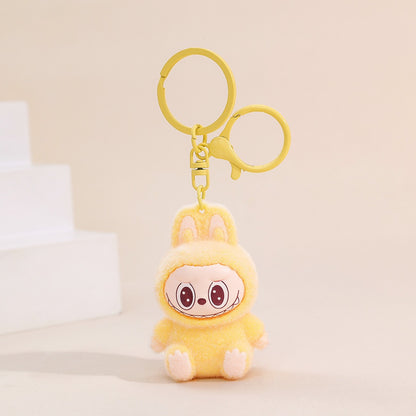Labubu Plush Keychain & Bag Charm – Soft Collectible Toy Accessory