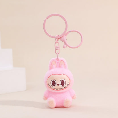 Labubu Plush Keychain & Bag Charm – Soft Collectible Toy Accessory