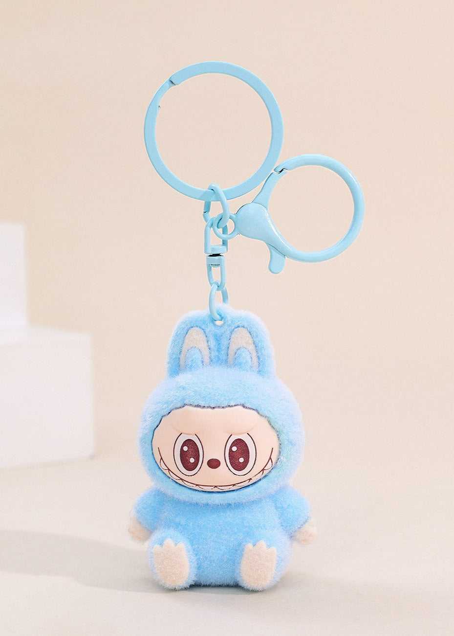 Labubu Plush Keychain & Bag Charm – Soft Collectible Toy Accessory
