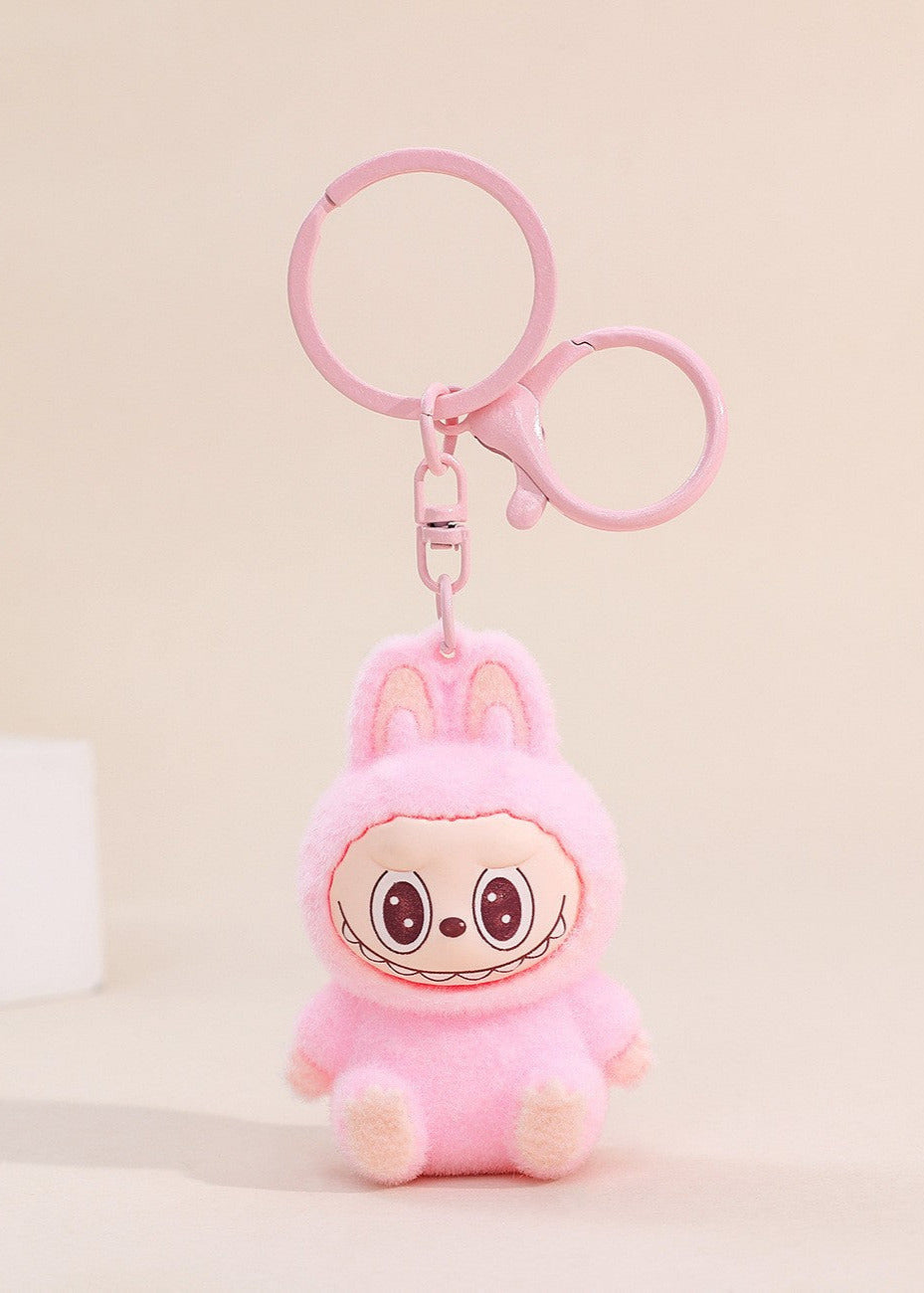 Playful Plush Character Bag Charm