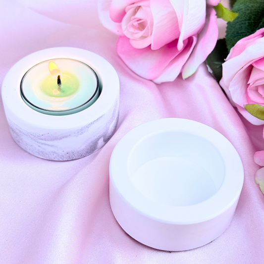 Eco-Resin Tea Light Candle Holder