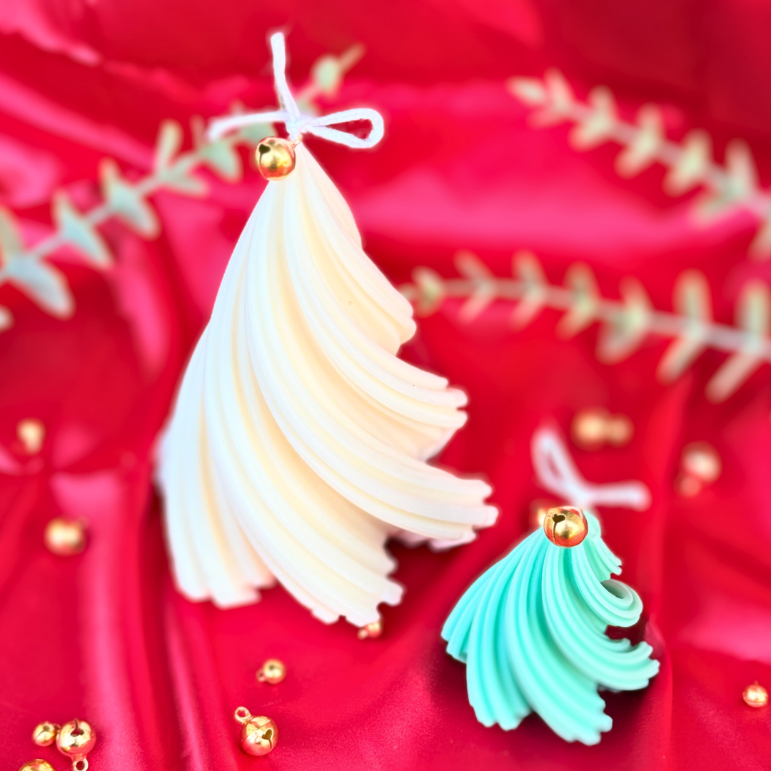 Twisted Christmas Tree Candle
