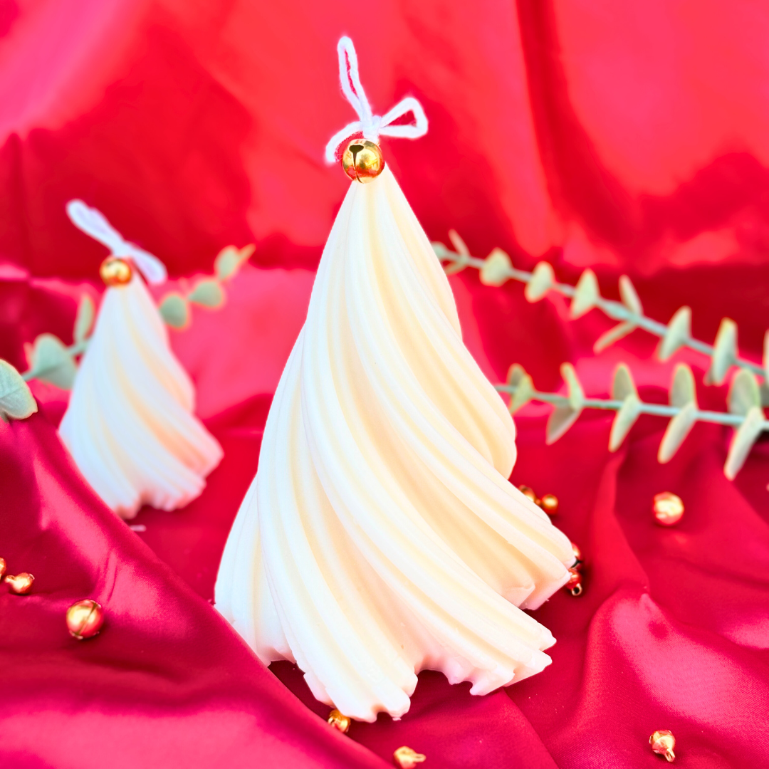 Twisted Christmas Tree Candle
