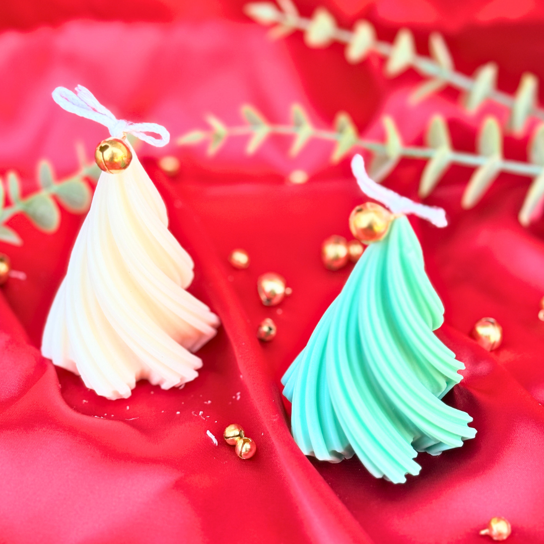 Twisted Christmas Tree Candle