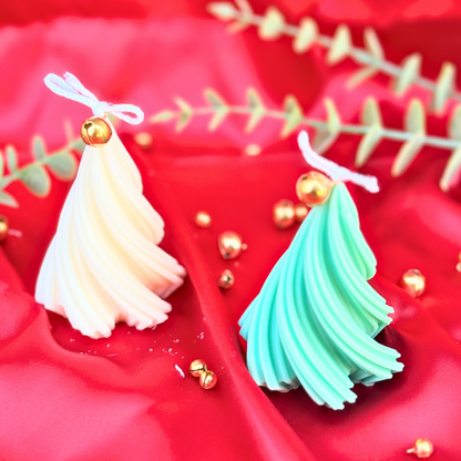 Twisted Christmas Tree Candle