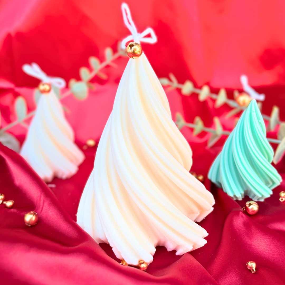 Twisted Christmas Tree Candle