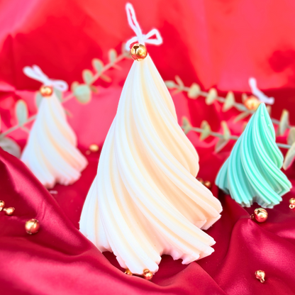 Twisted Christmas Tree Candle