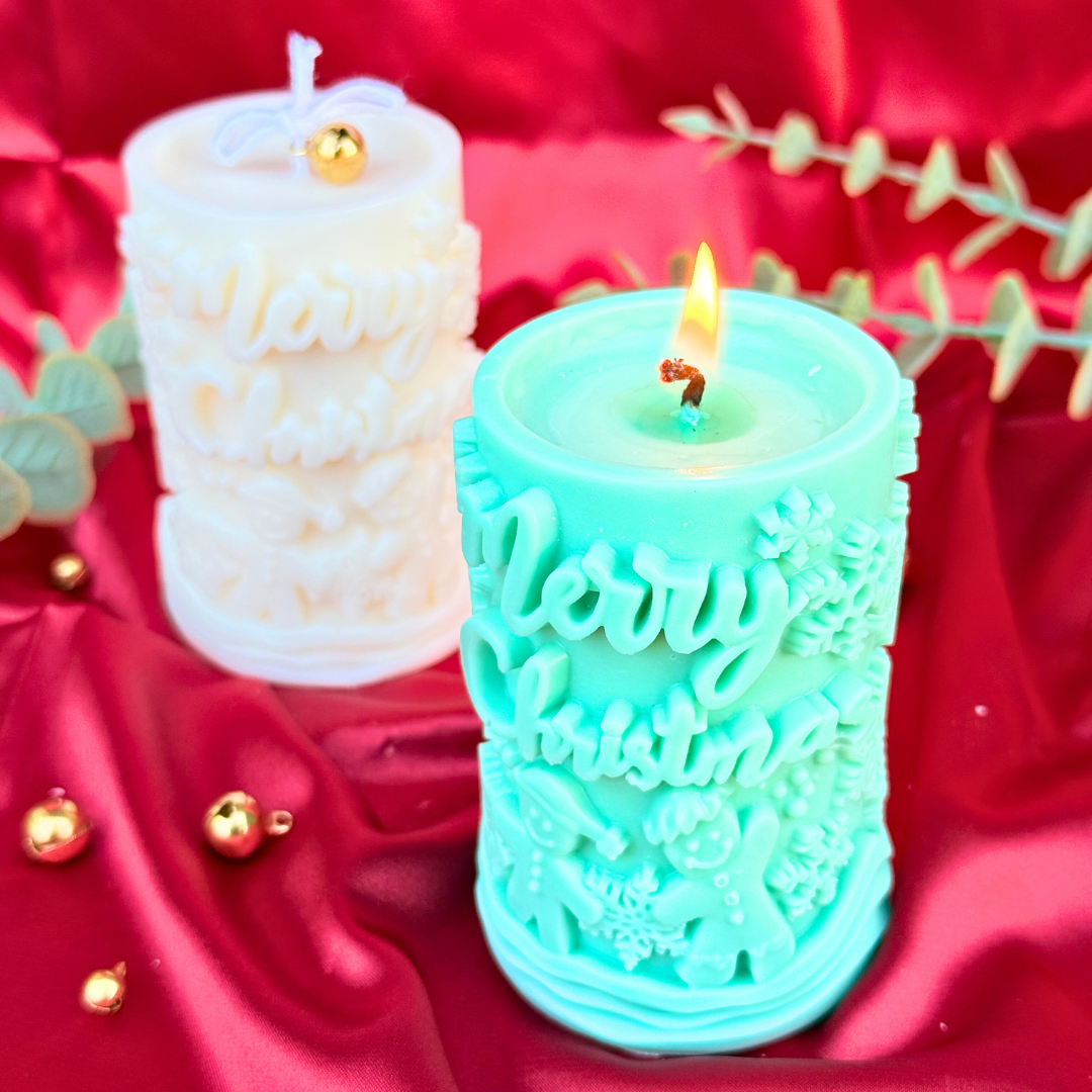 Merry Christmas Candle