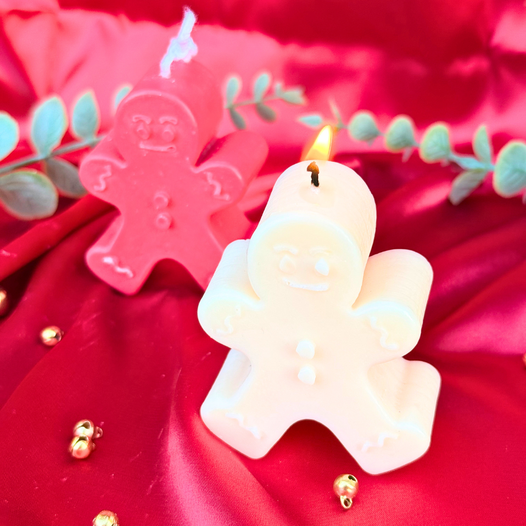 Gingerbread Man Soy Candle