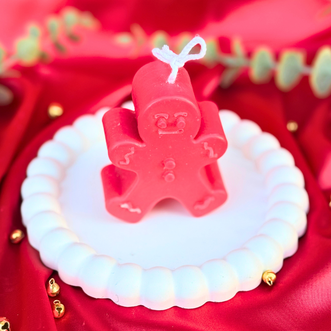 Gingerbread Man Soy Candle