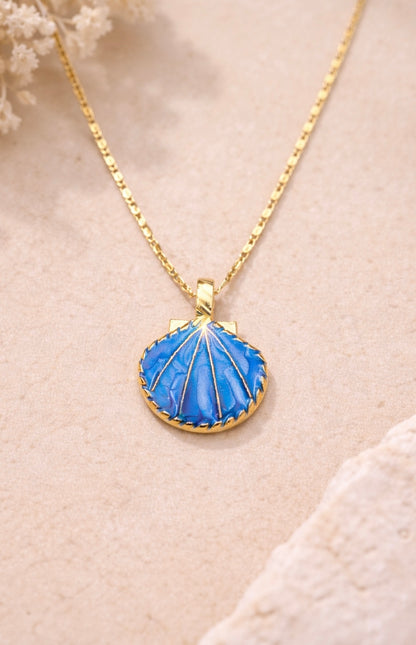 Ocean Treasure Shell Pendant Necklace
