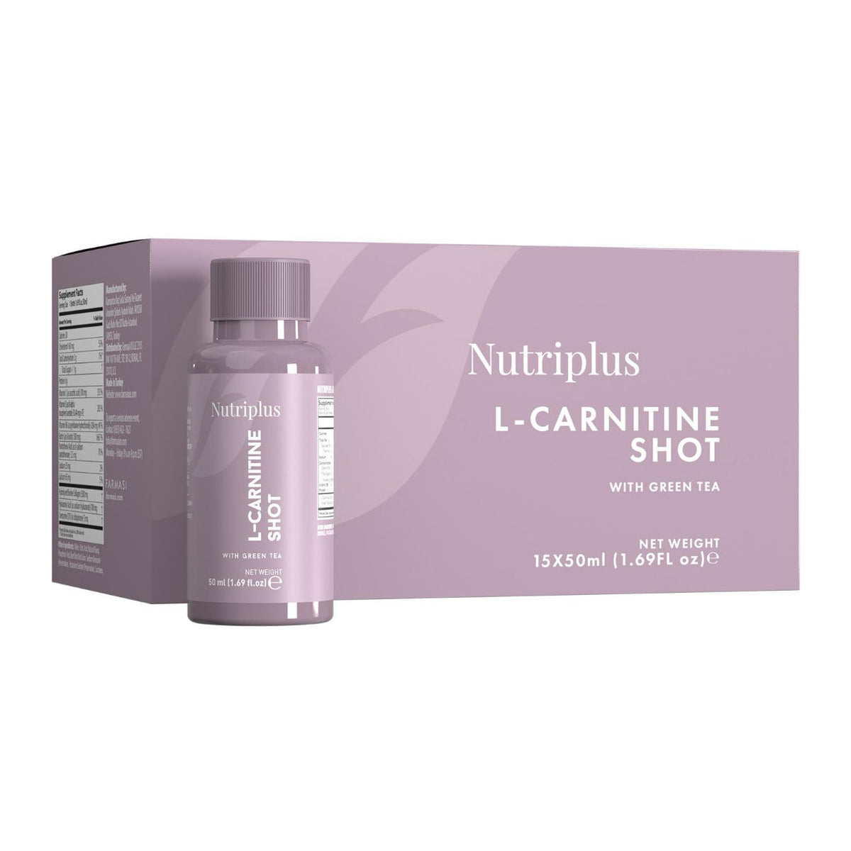 Nutriplus L-Carnitine Shot by Farmasi – official product image 1