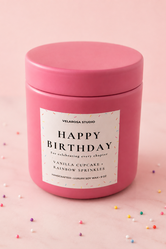 Happy Birthday – Luxury Soy Candle | 9 oz