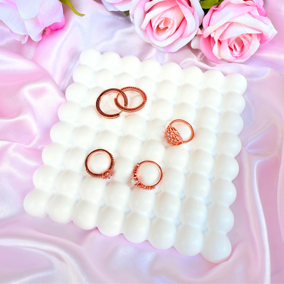Bubble Square Decorative Tray
