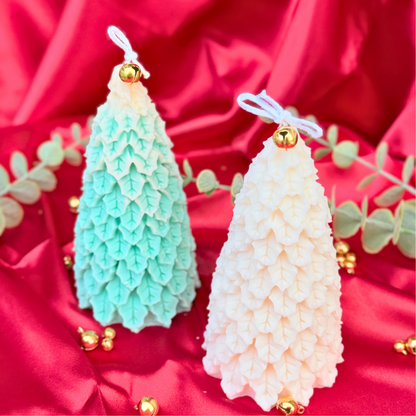 Fir Tree Christmas Candle