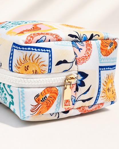 Amalfi Escape Cosmetic & Travel Organizer Pouch