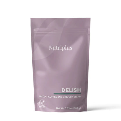 Delish Instant Coffee and Chicory Blend by Farmasi – official product image 1