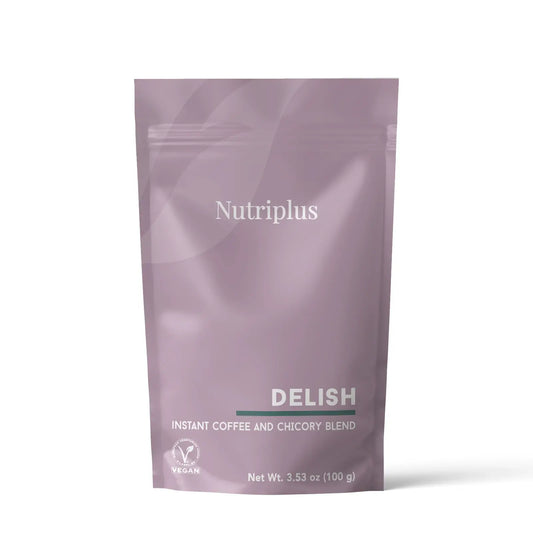 Delish Instant Coffee and Chicory Blend by Farmasi – official product image 1