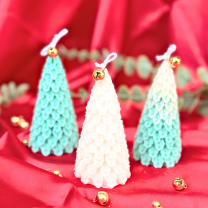 Fir Tree Christmas Candle