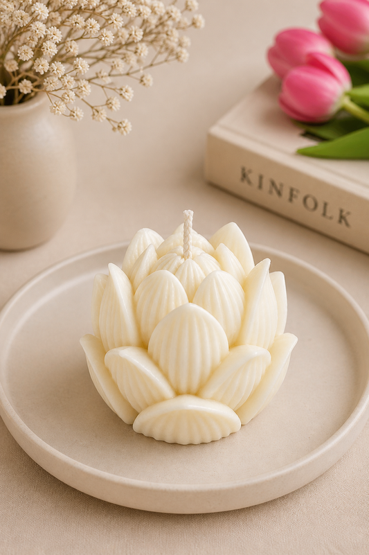 Lotus Flower Candle