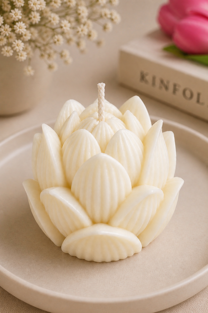 Lotus Flower Candle