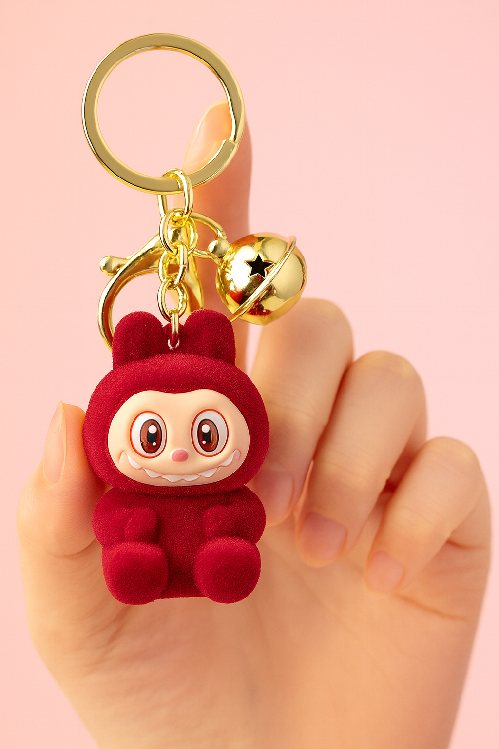 Mini Labubu Bag Charm & Keychain