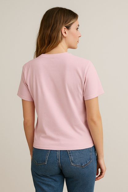 Pink Bow Aesthetic Unisex T-Shirt – You Are Born to Be Loved Tee