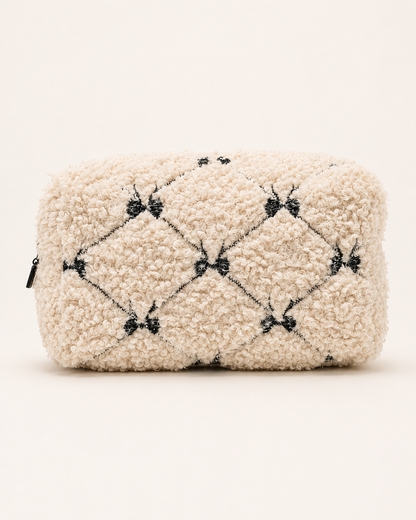 Bow Chic Cosmetic & Travel Organizer Pouch