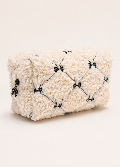 Bow Chic Cosmetic & Travel Organizer Pouch