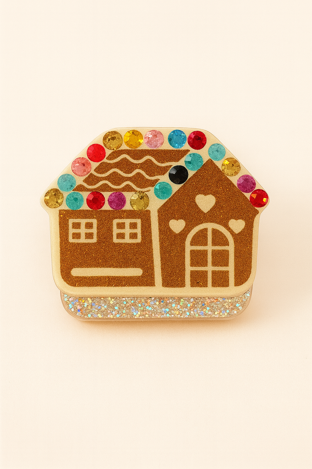 Holiday Sparkle Mini Clip Collection – Christmas Acrylic Hair Clips