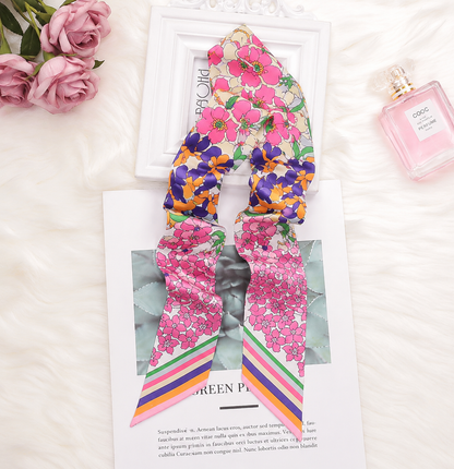 Floral Garden Twilly Scarf