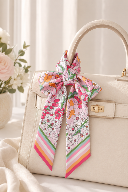 Floral Garden Twilly Scarf
