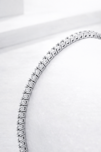 Classic Tennis Bracelet – Sterling Silver 925