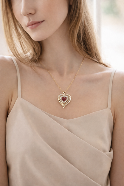 Eternal Love Heart Necklace