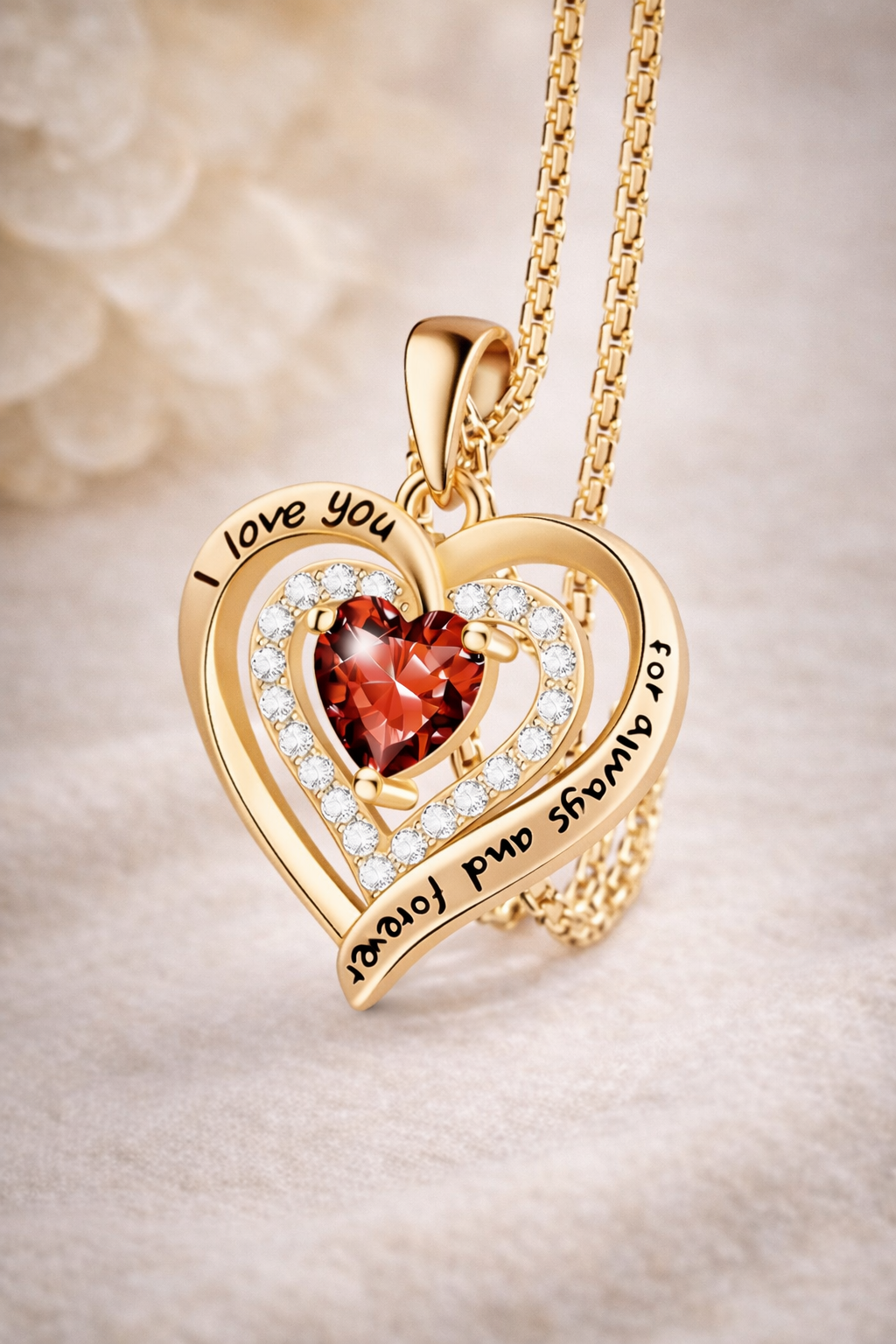 Eternal Love Heart Necklace