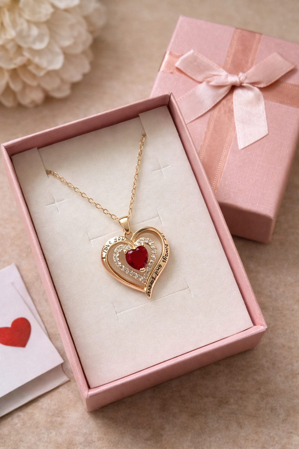 Eternal Love Heart Necklace