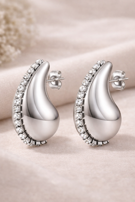 Water Drop Crystal Earrings