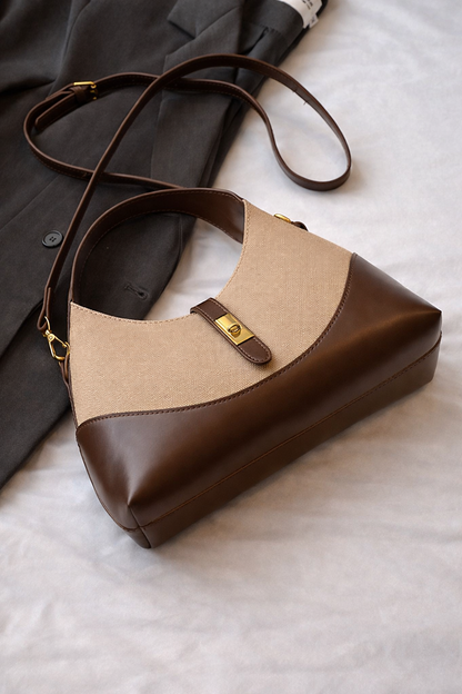 Valentina Structured Colorblock Bag
