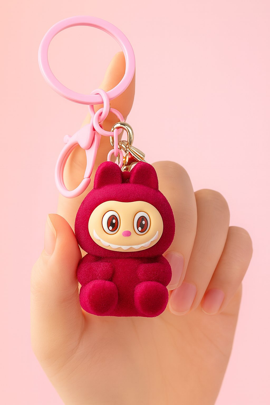 Mini Labubu Bag Charm & Keychain